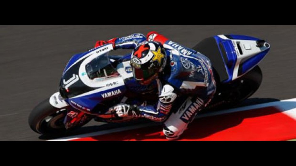 Moto - News: MotoGp, Mugello, Libere 3: Lorenzo a passo di record