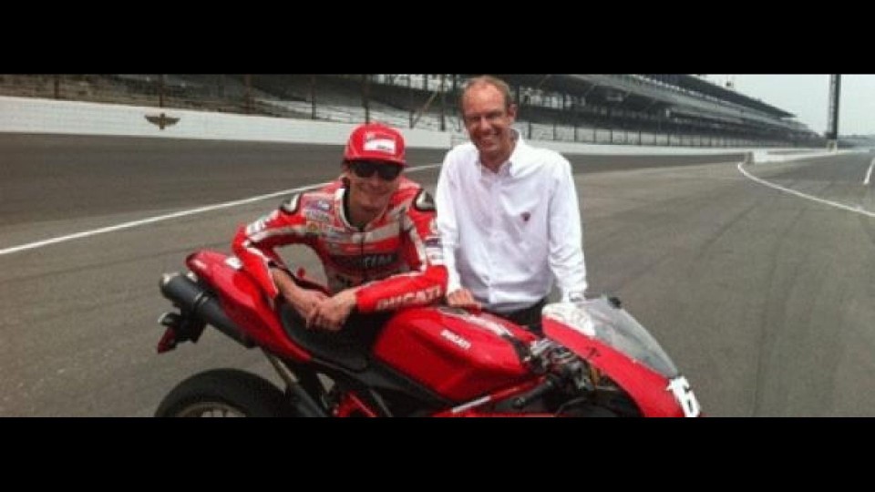 Moto - News: MotoGP 2011: Hayden a Indianapolis con la 1198 SP Moto - News: MotoGP 2011: Hayden a Indianapolis con la 1198 SP