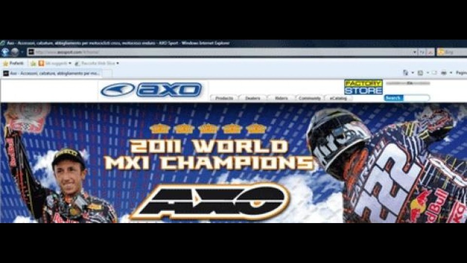 Moto - News: AXO: il sito rinnovato!