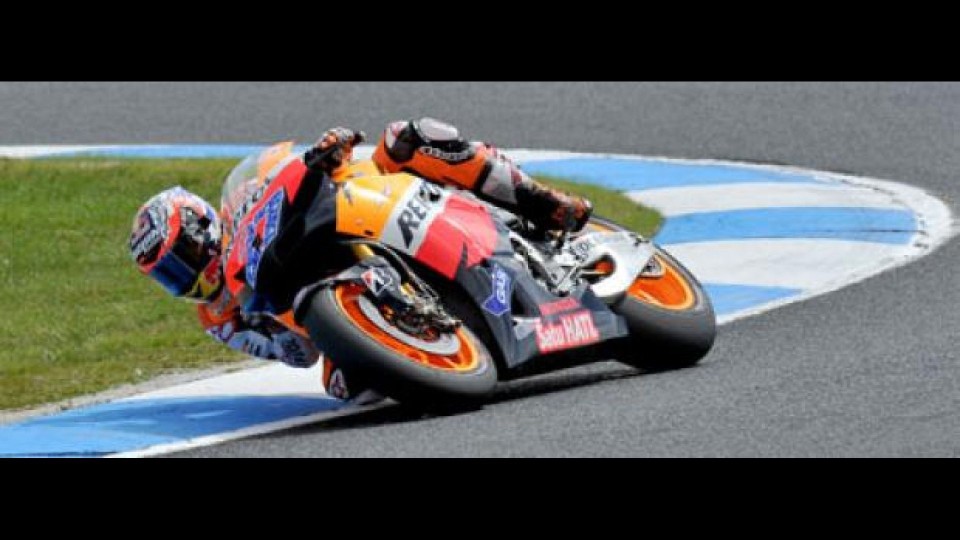 Moto - News: MotoGp, Phillip Island: Stoner è campione!