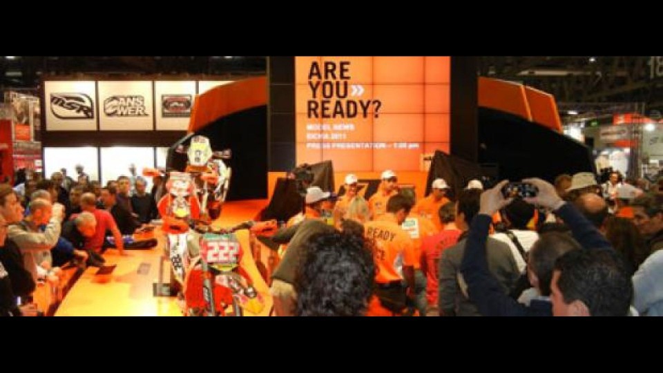 Moto - News: KTM a EICMA 2011: conferenza stampa  LIVE