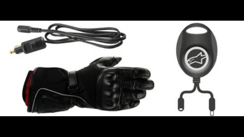 Moto - News: Alpinestars Tech Heated Glove