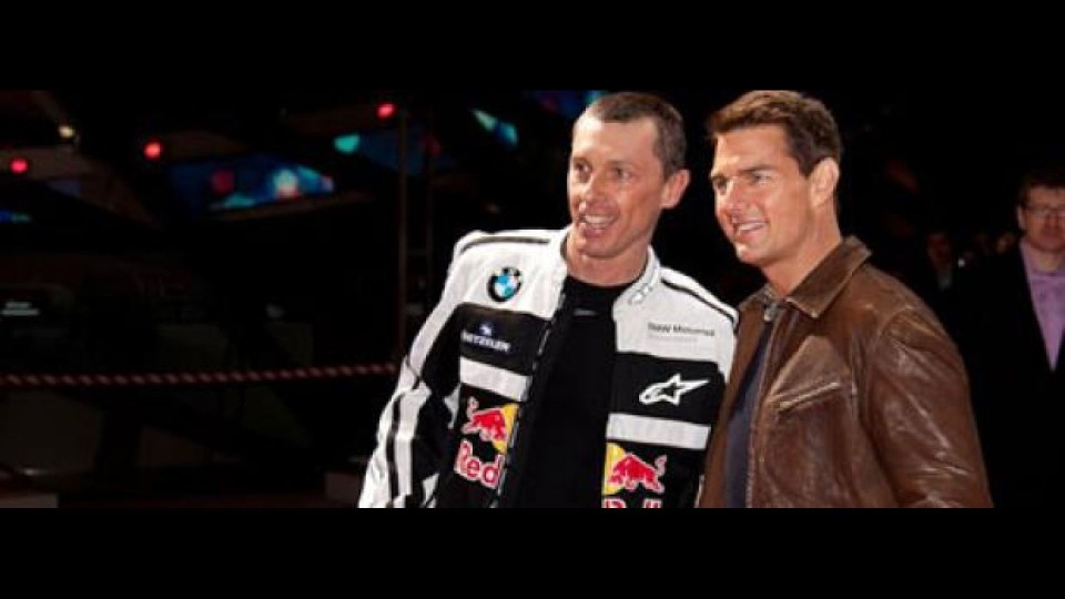Moto - News: Chris Pfeiffer e Tom Cruise alla premiere di Mission Impossible 