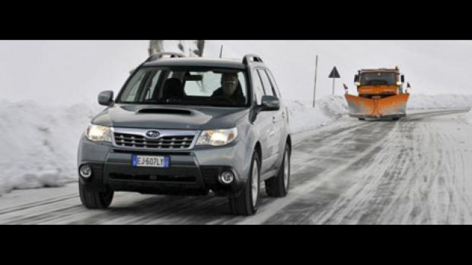 Moto - News: Guidare l'auto sulla neve in sicurezza? Impara... e vinci! 