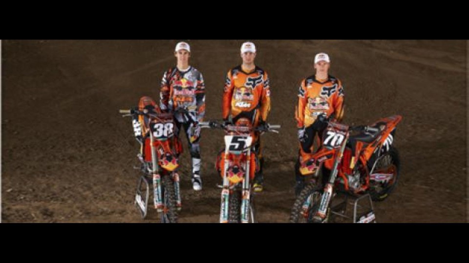 Moto - News: KTM Red Bull Factory Team 2012