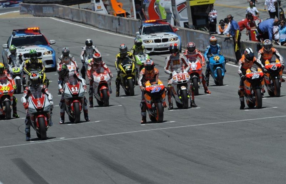 MotoGP: MotoGP: la lista dei partecipanti 2012