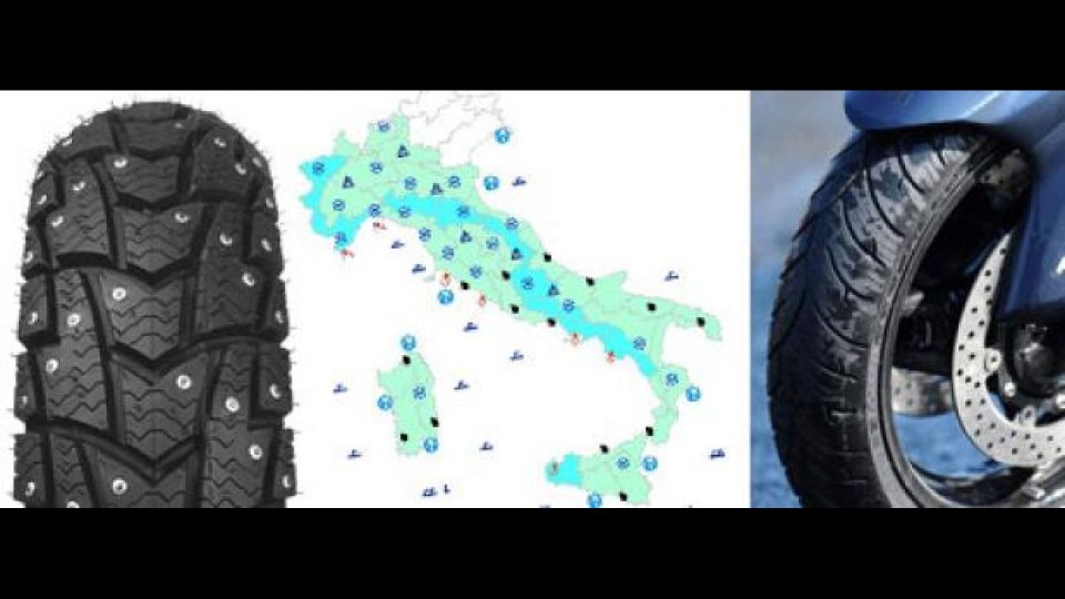 Moto - News: Maltempo: arriva la neve in tutta Italia