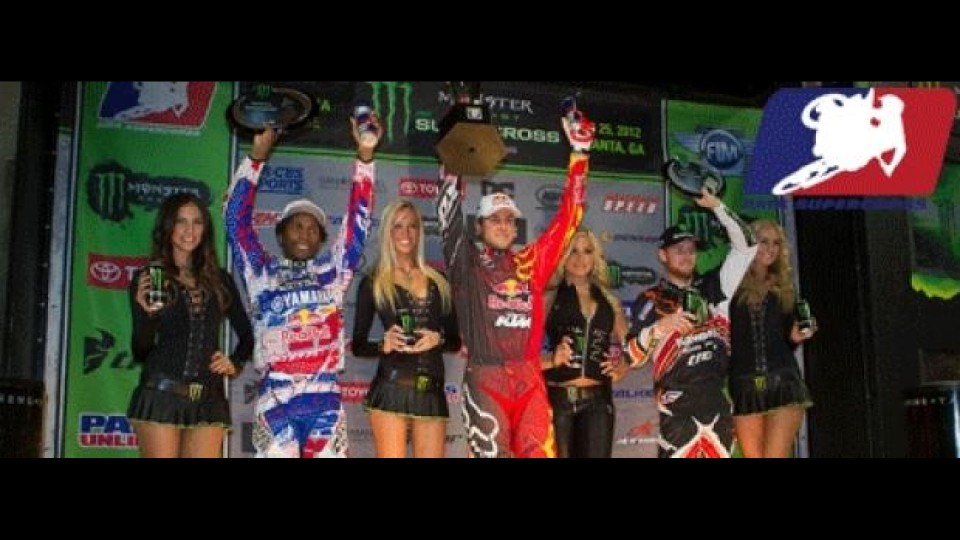 Moto - News: AMA Supercross 2012 Atlanta: Dungey conquista la seconda vittoria