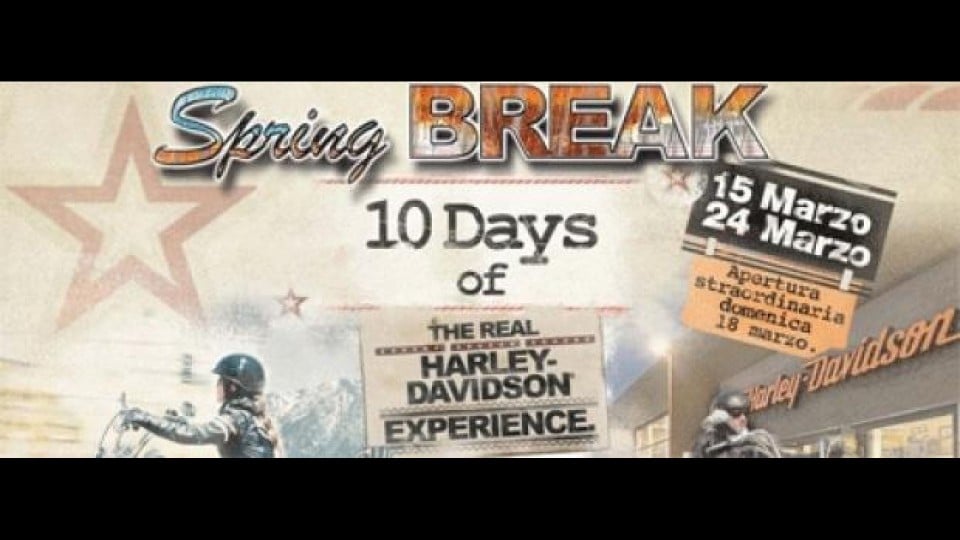 Moto - News: Harley-Davidson Spring Break 2012: 10 giorni all'insegna del divertimento