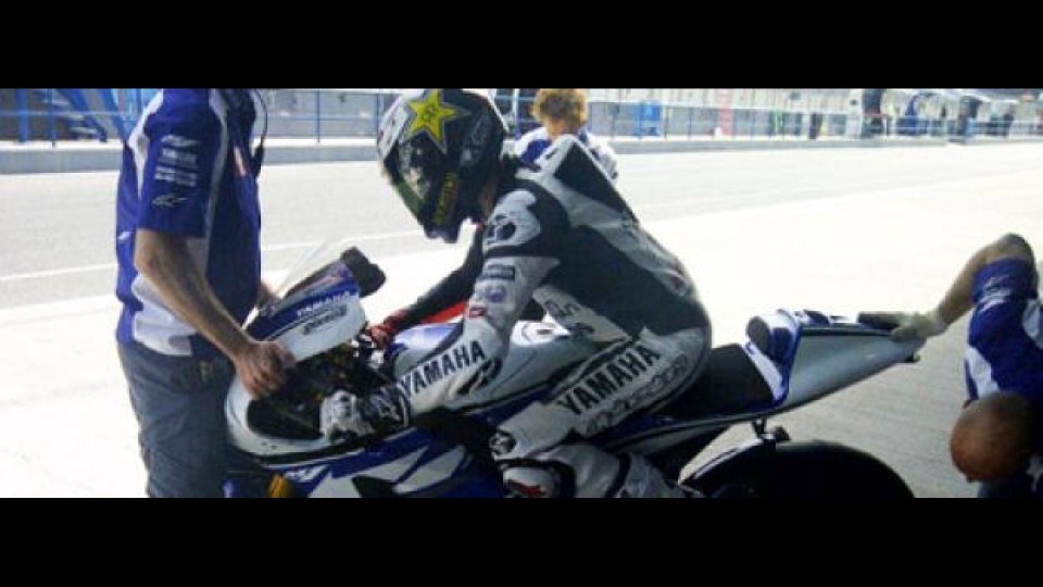Moto - News: MotoGP 2012 Test Jerez day1: Lorenzo e Pedrosa in testa alle 13.00