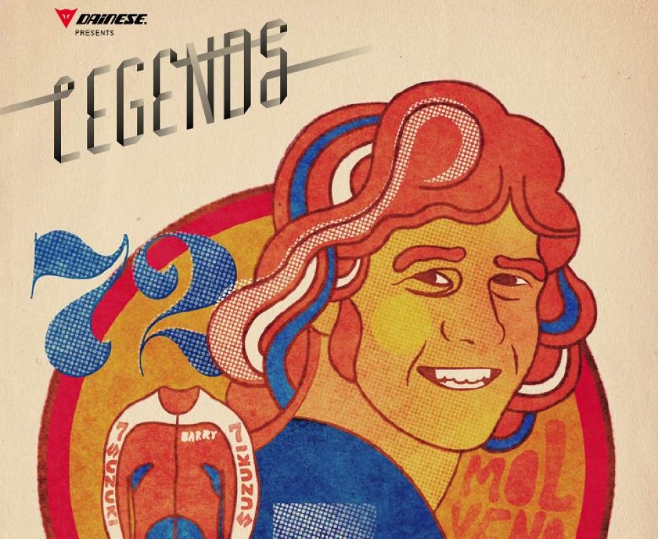 Moto - News: MAGAZINE: 'Legends' di Lino Dainese