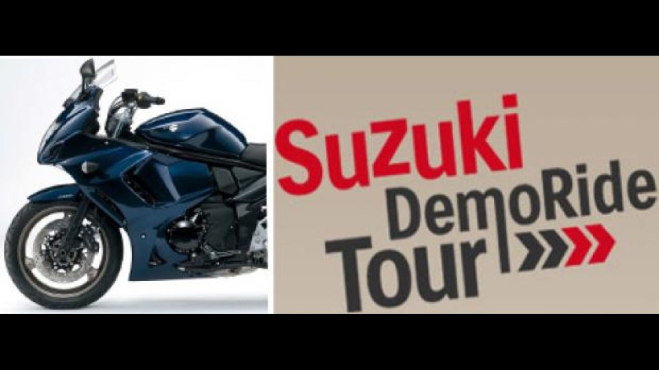 Moto - News: Suzuki Demo Ride Tour 2012 a Livorno