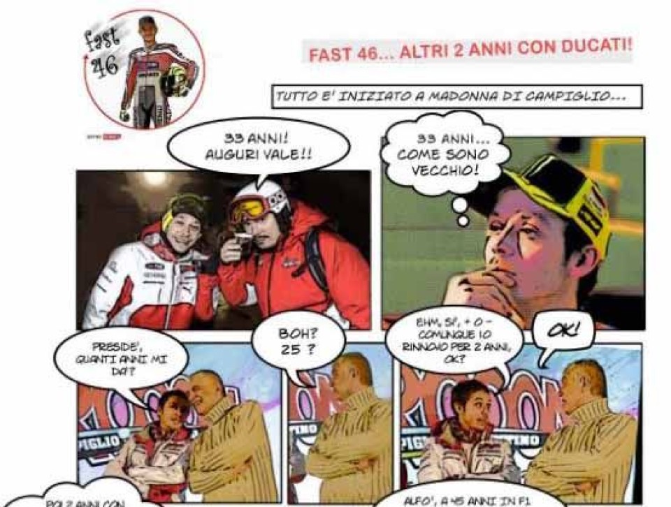 Moto - News: Fast46: 2 anni con Ducati, e poi...