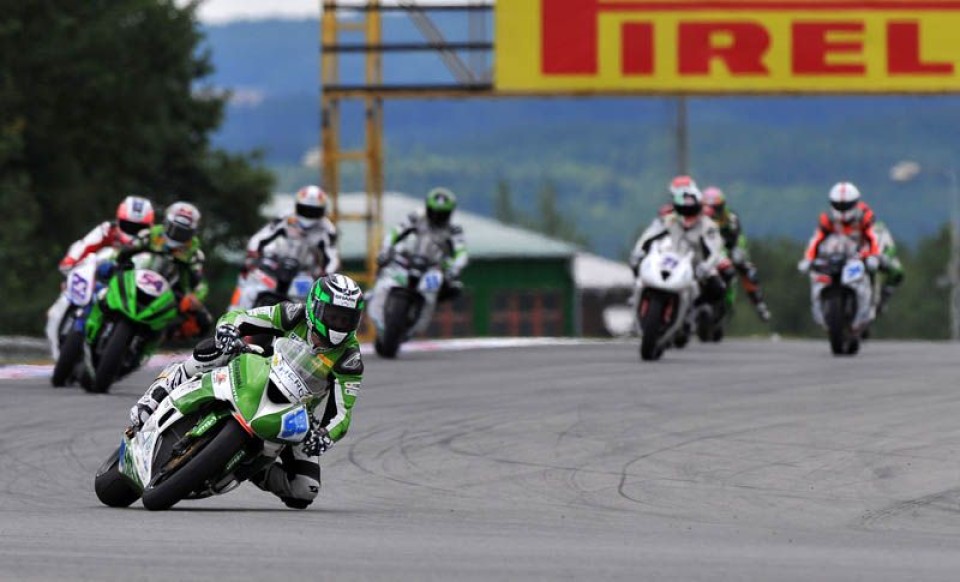 Moto - News: WSS: Gara interrotta, vince Foret