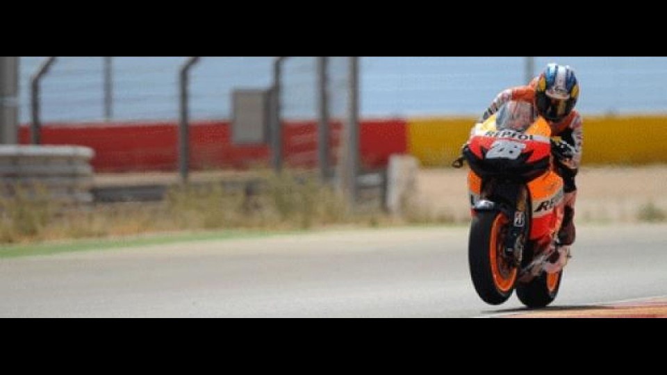 Moto - News: MotoGP 2012: Aragon, Day 1, Pedrosa è il migliore