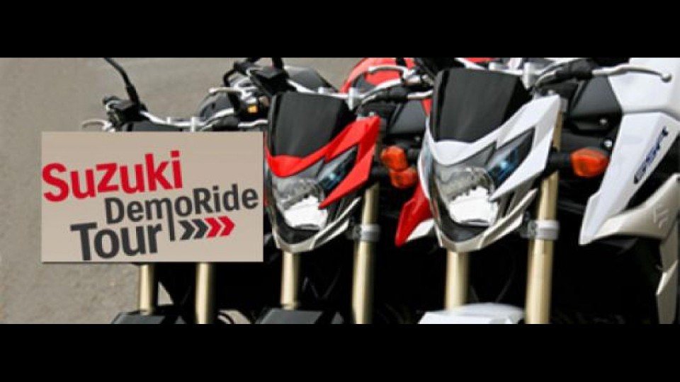 Moto - News: Suzuki Demo Ride Tour 2012 - Tappa a Milano il 22 e 23 Settembre