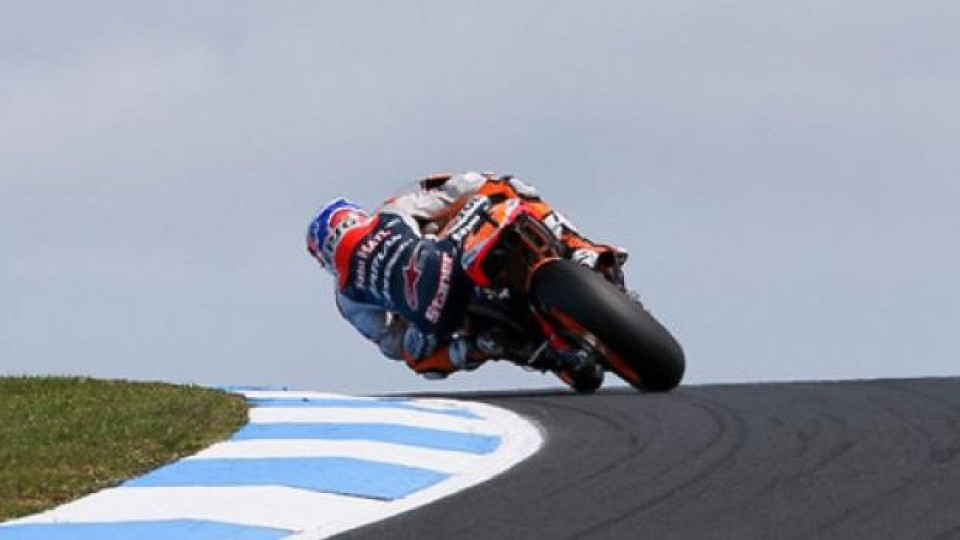 Moto - News: MotoGP 2012: Phillip Island, Libere 2: Stoner è il re!