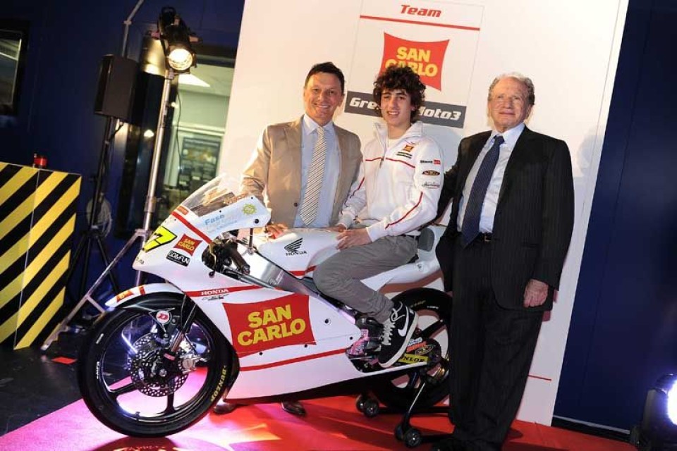 Moto - News: Gresini 'saluta' lo sponsor San Carlo