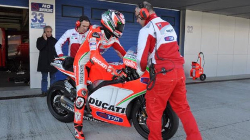 Moto - News: Test Ducati MotoGP 2013 a Jerez: Hayden e Iannone ok Moto - News: Test Ducati MotoGP 2013 a Jerez: Hayden e Iannone ok