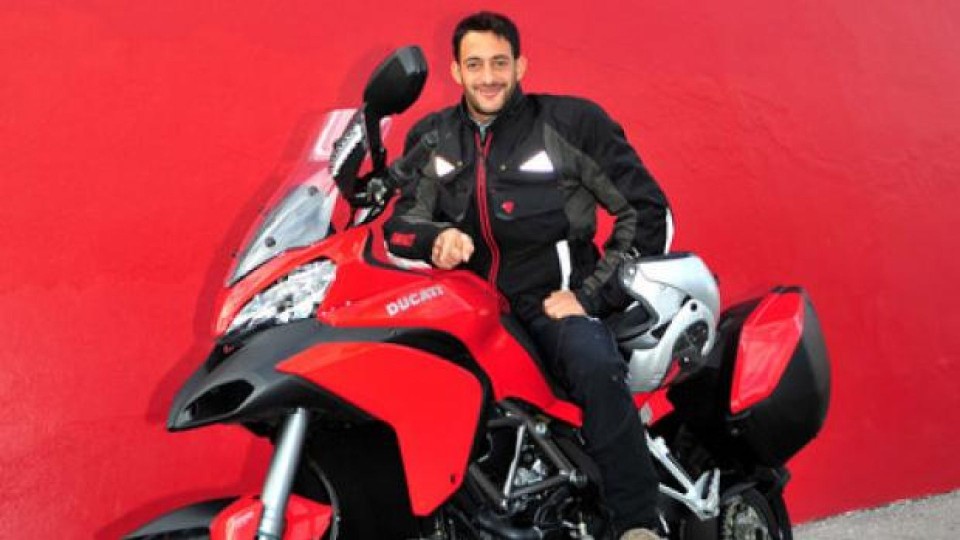 Moto - News: Ducati: l'Oro olimpico Daniele Molmenti in visita a Borgo Panigale