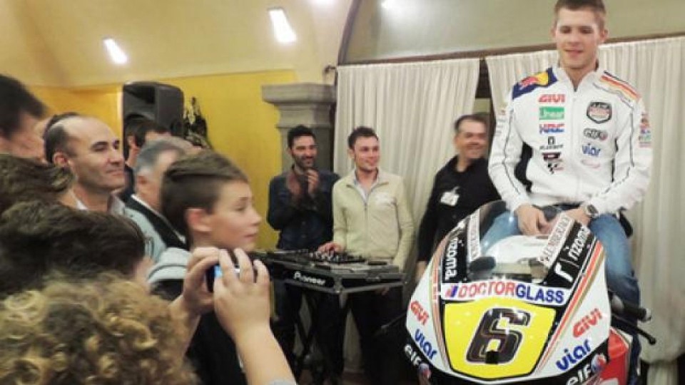 Moto - News: "Motors & Passion": Givi festeggia Stefan Bradl