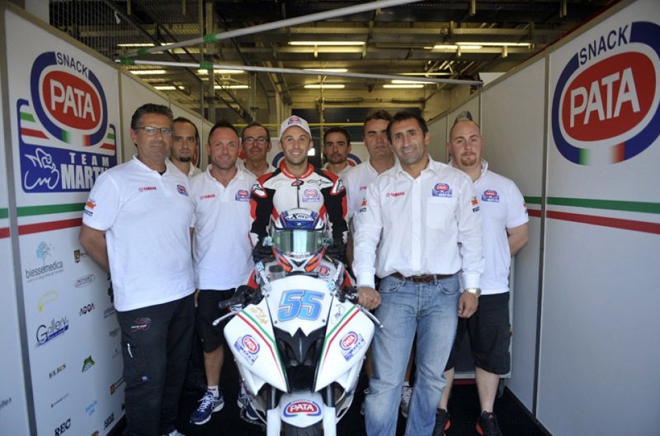 Moto - News: Roccoli con il team Pata by Martini