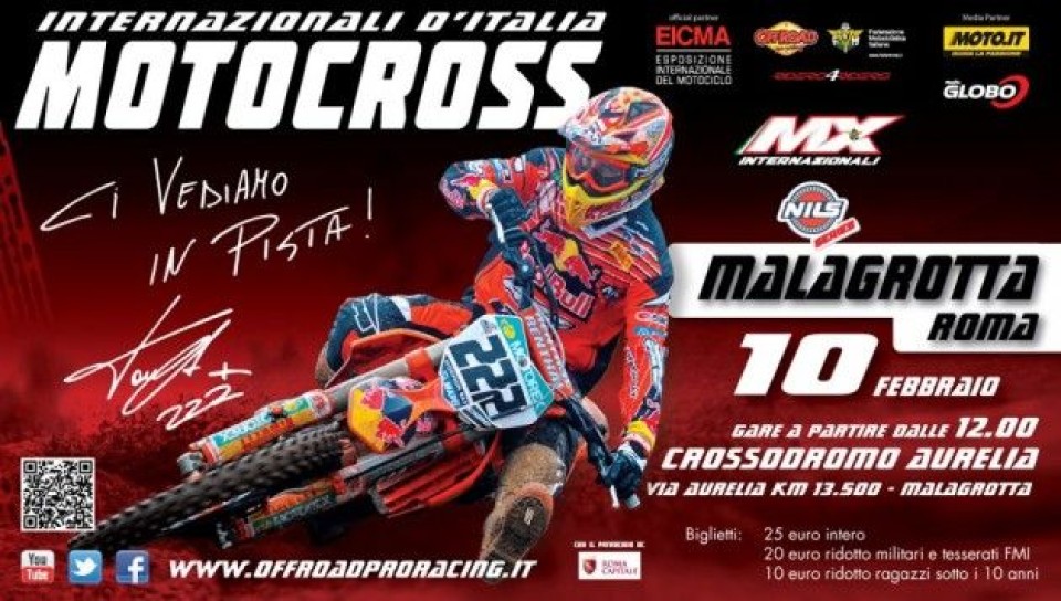 Moto - News: L'Ancma a sostegno del Motocross italiano