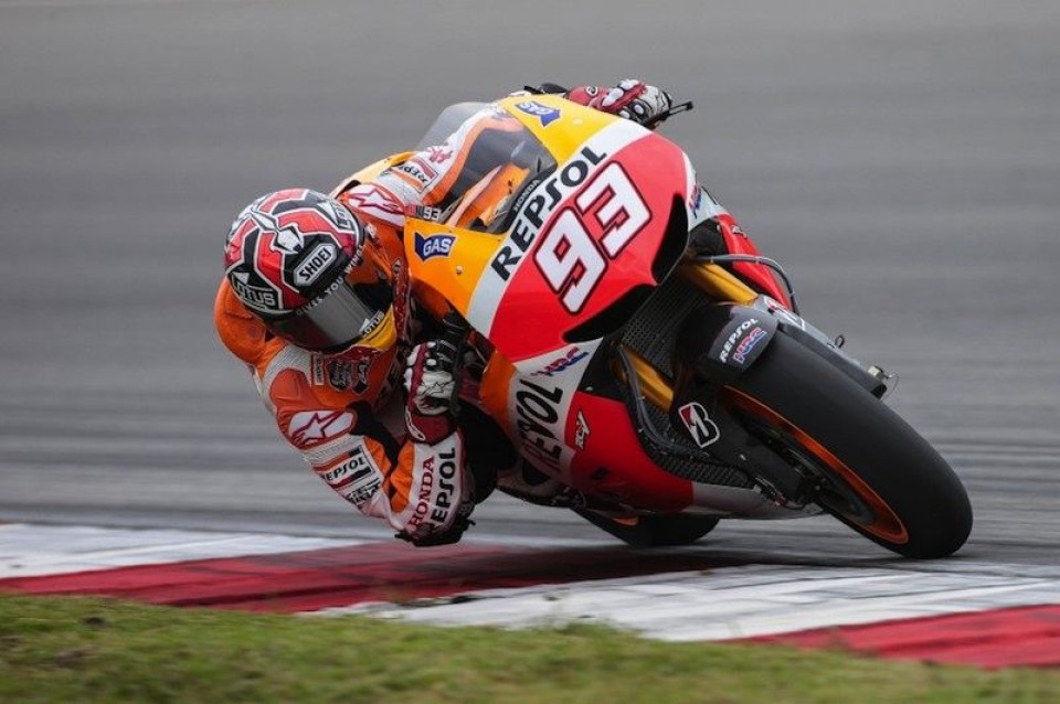 MotoGP: Marquez: in MotoGP l'aria punge a 300 all'ora