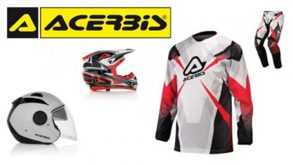 Moto - News: Acerbis: arriva l'abbigliamento 