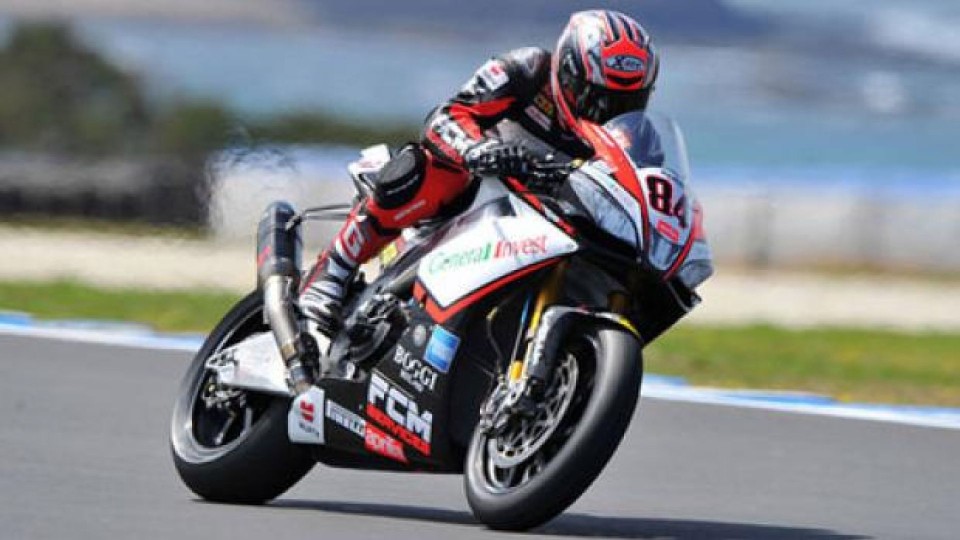 Moto - News: WSBK 2013, Phillip Island: Fabrizio al top nella Q1