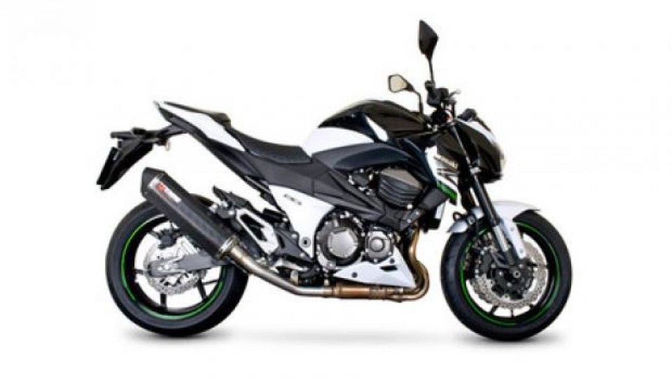 Moto - News: Scorpion Exhaust: silenziatore Serket Parallel per Kawasaki Z800 2013