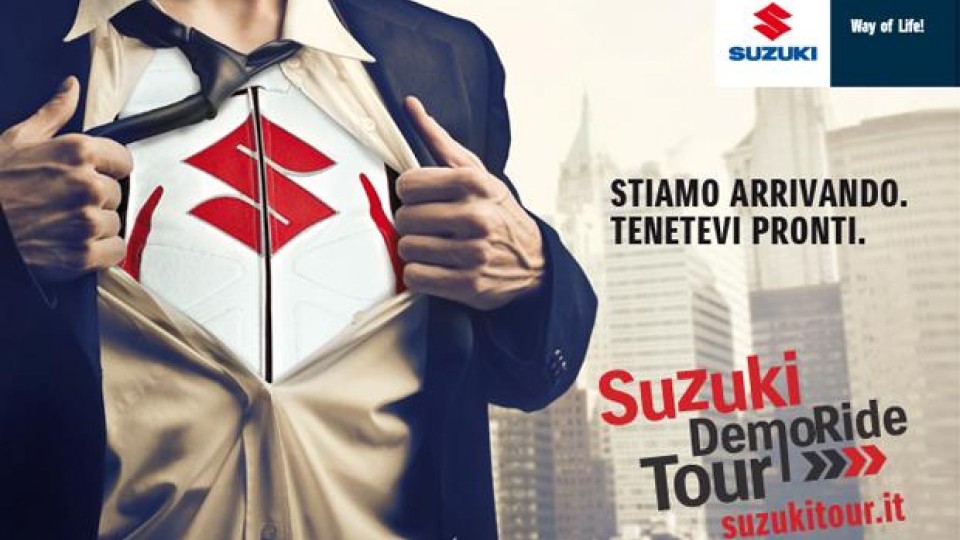 Moto - News: Suzuki Demo Ride Tour 2013: Toscana e Marche