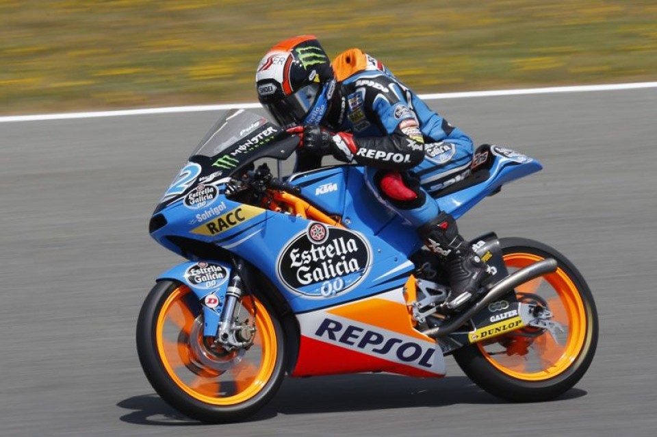 Moto - News: Moto3: Rins prima della pioggia