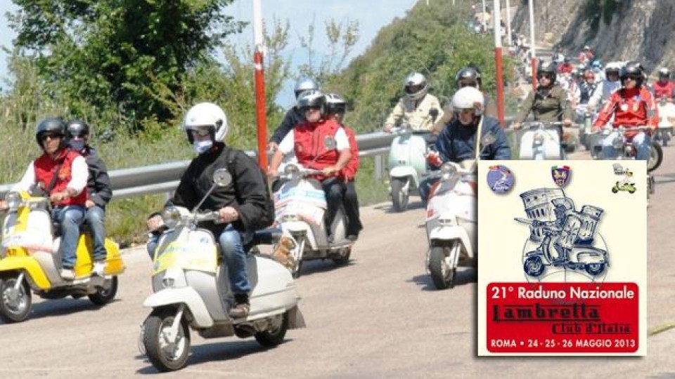 Moto - News: A Roma il Raduno Nazionale Lambretta 2013