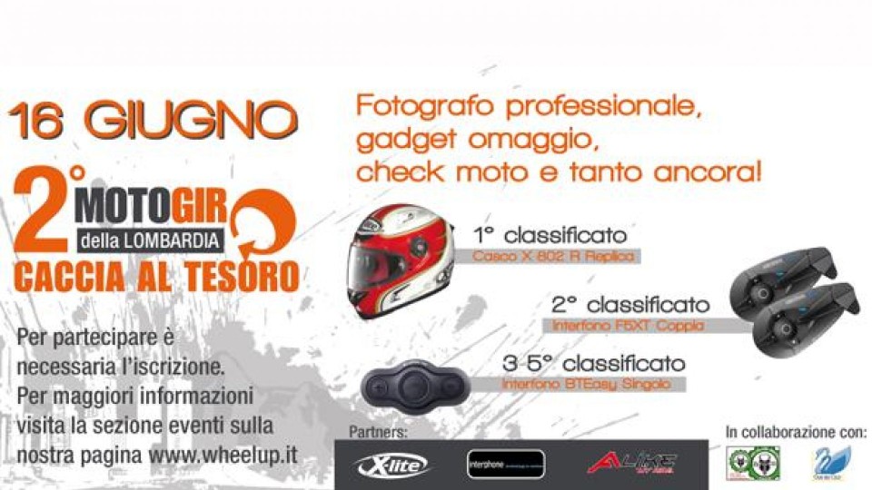 Moto - News: Wheelup: arriva la 2a edizione del Motogiro della Lombardia