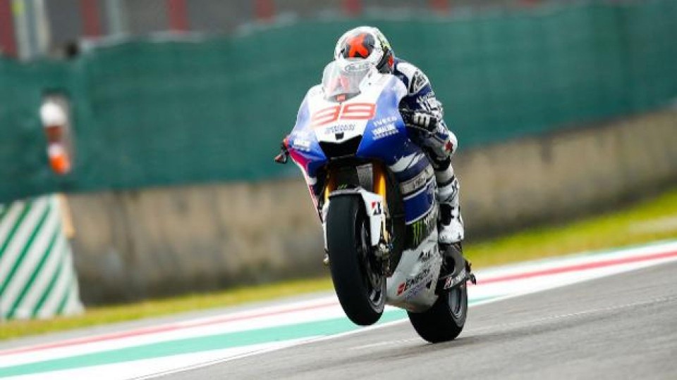 Moto - News: MotoGp, Mugello: Jorge Lorenzo senza rivali