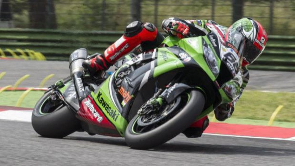 Moto - News: WSBK 2013, Imola: Ancora Sykes in fotocopia