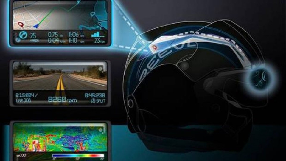 Moto - News: Reevu: ecco il primo casco con Head Up Display