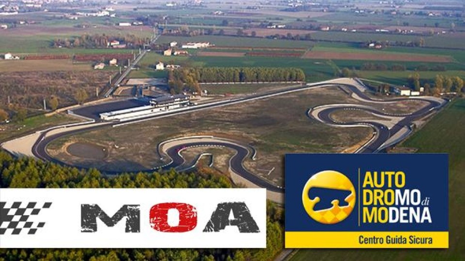 Moto - News: Autodromo di Modena, nasce MOA Ride