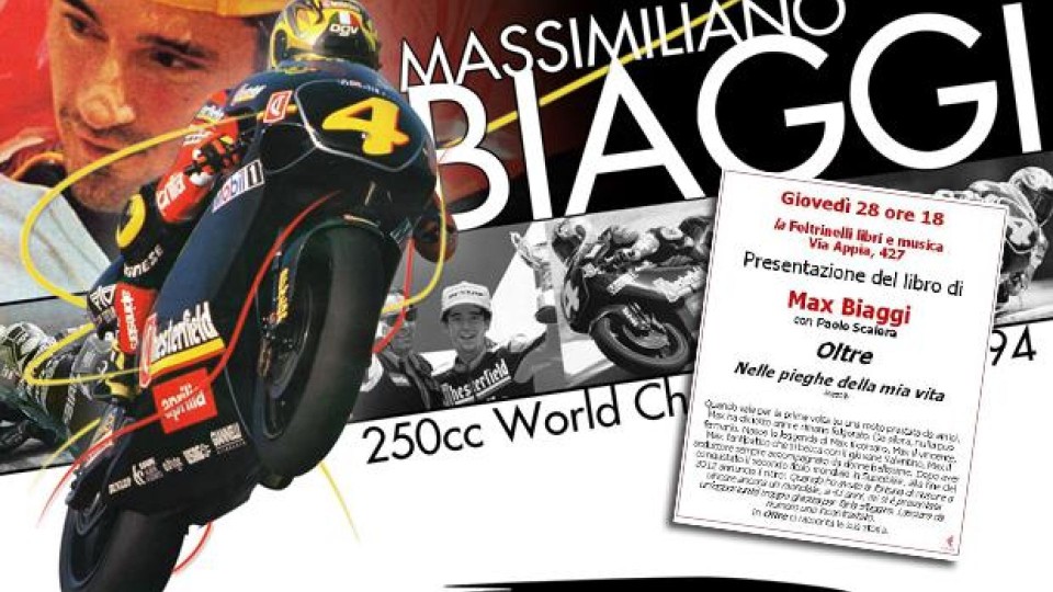 Moto - News: Oltre: l'autobiografia di Max Biaggi