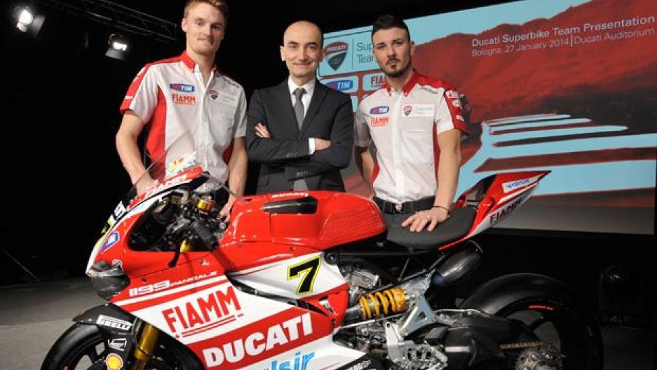 Moto - News: Ducati Superbike Team 2014: presentato oggi in streaming