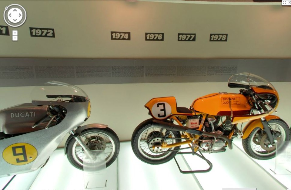 Moto - News: Il museo Ducati su google maps