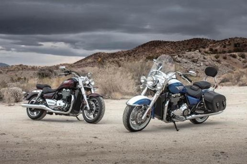 Moto - News: Ecco la Triumph che risponde all'Harley