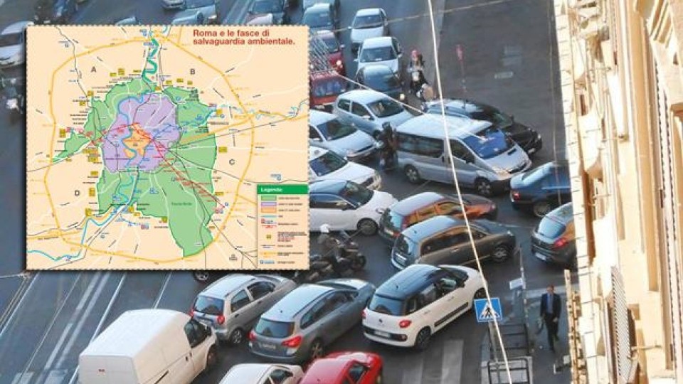 Moto - News: Blocco del traffico a Roma domenica 23 Febbraio