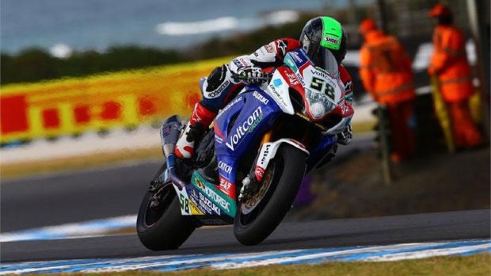 Moto - News: Superbike 2014, Phillip Island, Gara 1: Laverty batte le Aprilia