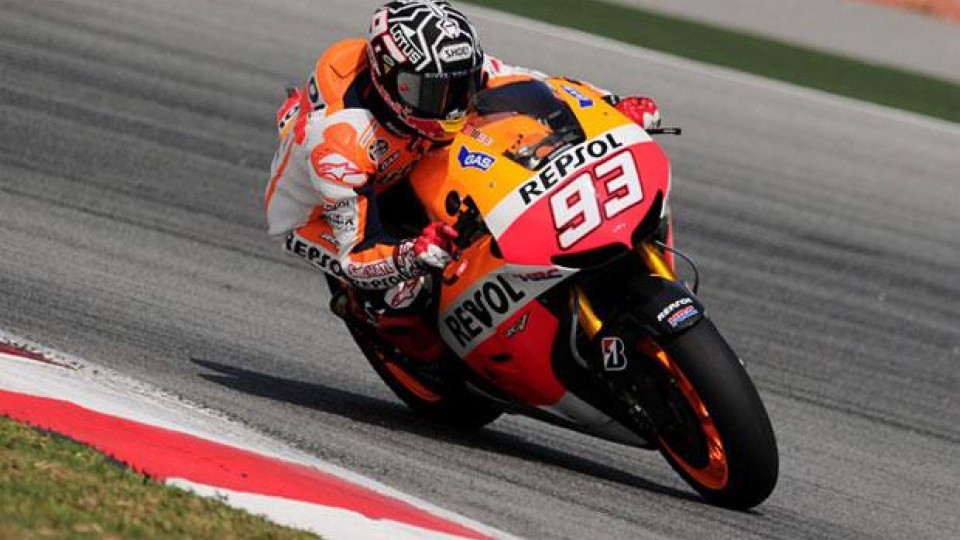 Moto - News: Test MotoGP 2014 Sepang  - Day 2 (14:30): Marquez, e basta