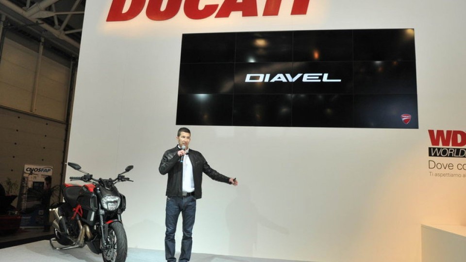 Moto - Gallery: Conferenza Ducati Diavel a Motodays 2014