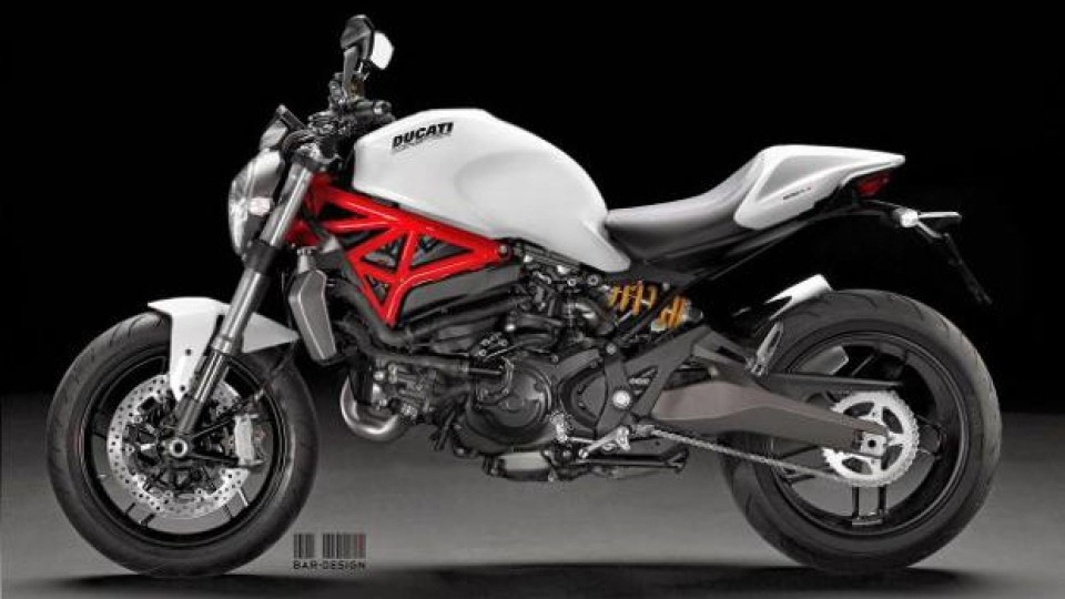 Moto - News: Ducati Monster 800 2015: ecco come sarà