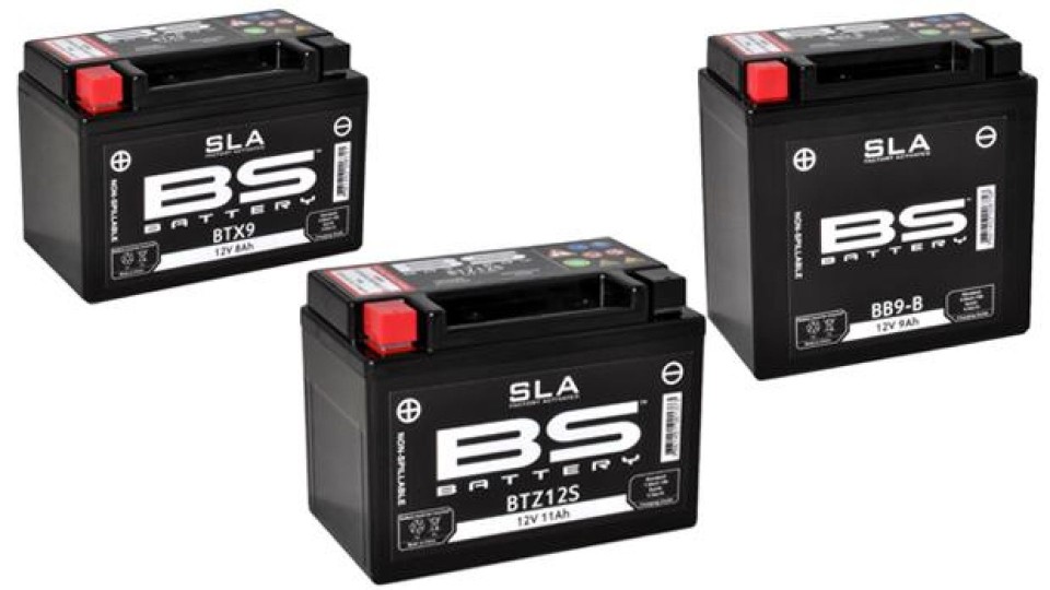 Moto - News: Nuova gamma batterie BS-Battery SLA