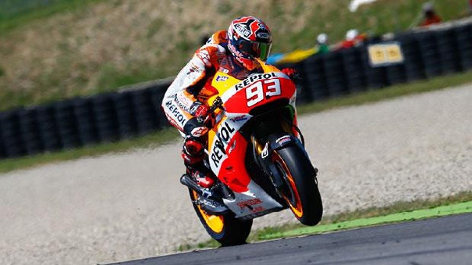 Moto - News: MotoGp, Mugello 2014: Marquez soffre ma vince ancora